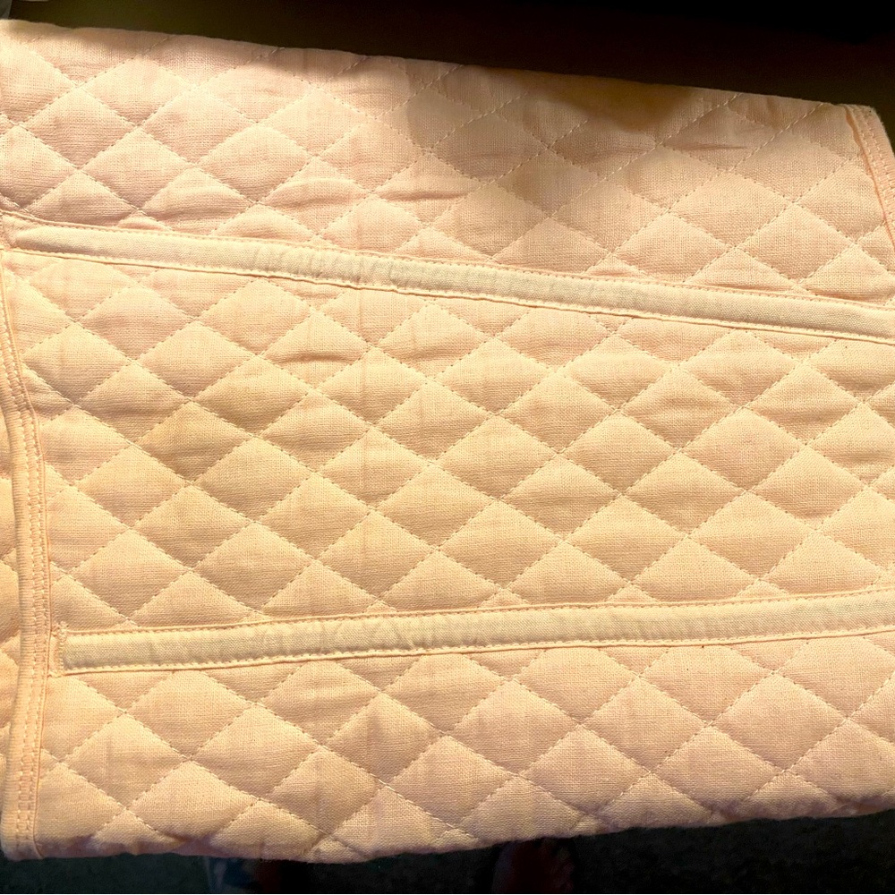 Used women’s cloth corset, XL, light pink